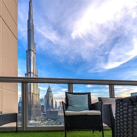 Spectacular Burj & Fountain View - Luxurious 3 Bedrooms & Maids Room - The Residences Dubai Exterior foto