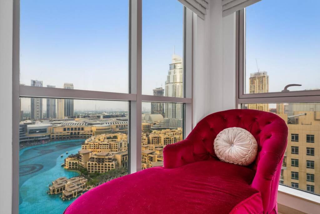 Spectacular Burj & Fountain View - Luxurious 3 Bedrooms & Maids Room - The Residences Dubai Exterior foto