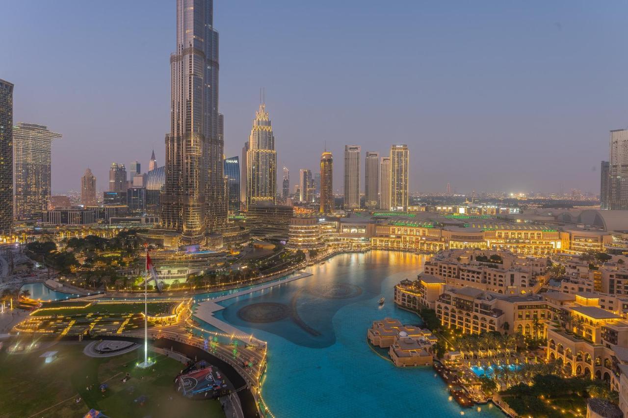 Spectacular Burj & Fountain View - Luxurious 3 Bedrooms & Maids Room - The Residences Dubai Exterior foto
