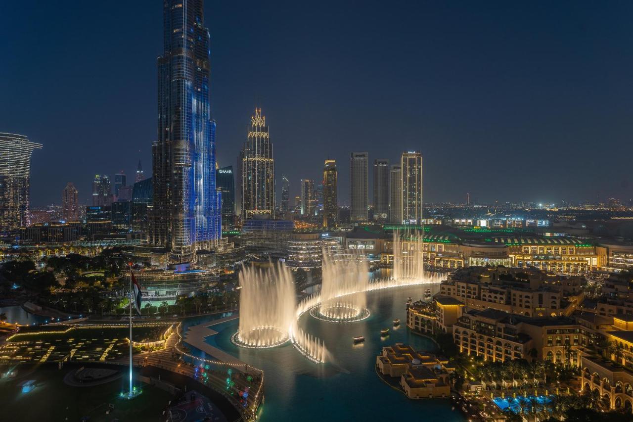 Spectacular Burj & Fountain View - Luxurious 3 Bedrooms & Maids Room - The Residences Dubai Exterior foto